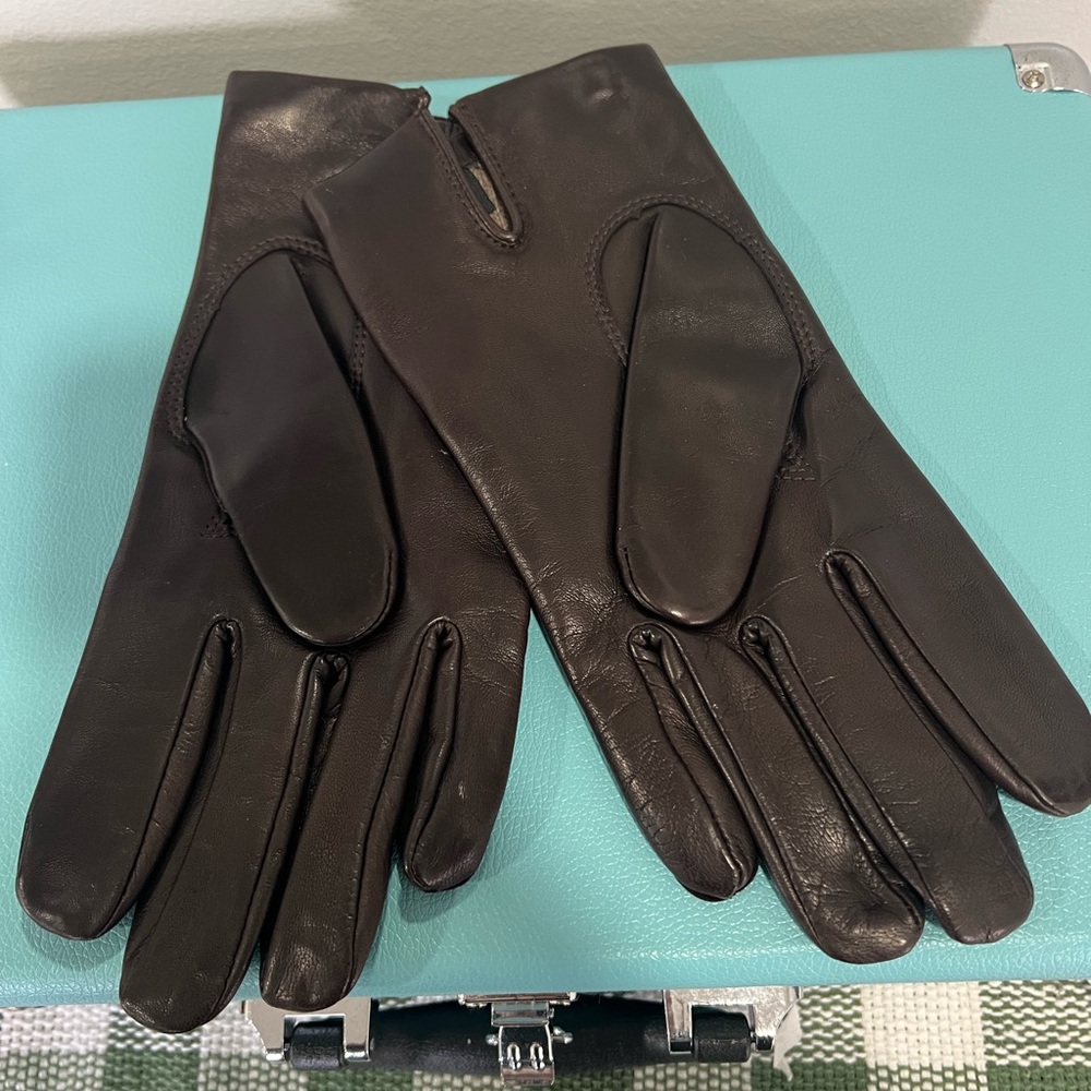 John W. Nordstrom Men’s Tech Leather Gloves- Chocolate Brown